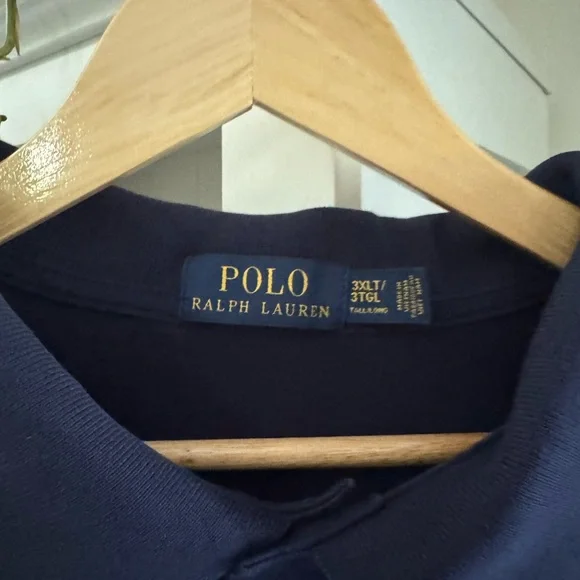 Ralph Lauren Men's Navy Polo Shirt - Picture 2 of 3